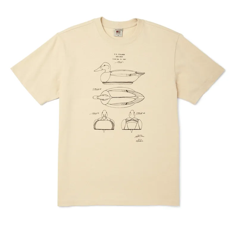 Men‘s S/s Pioneer Graphic T-shirt - Natdecoy - Large