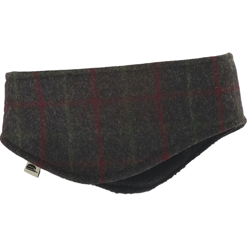 Wool Convertible Headband - Adirondack Plaid