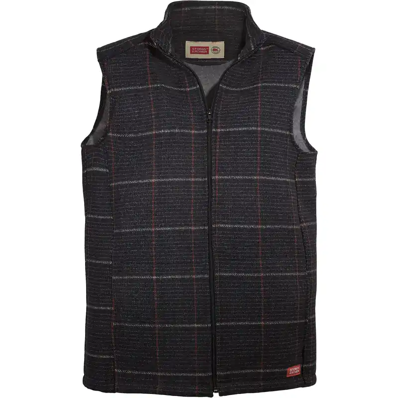 Boundary Vest - Indigo Plaid - Medium