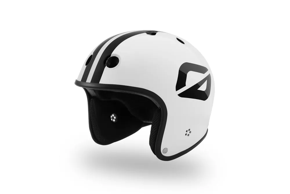 S1 Retro Helmet - White Gloss - 2XL
