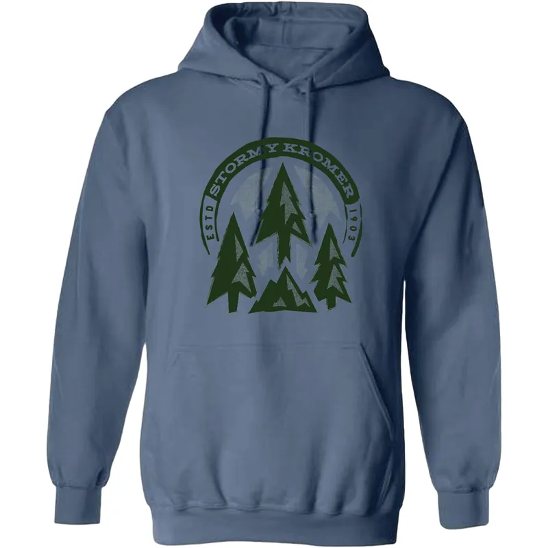 Pullover Hoodie - Three Trees - Medium