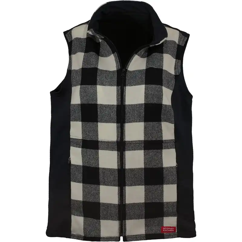 Harvest Vest - White/black Buffalo - 2XL