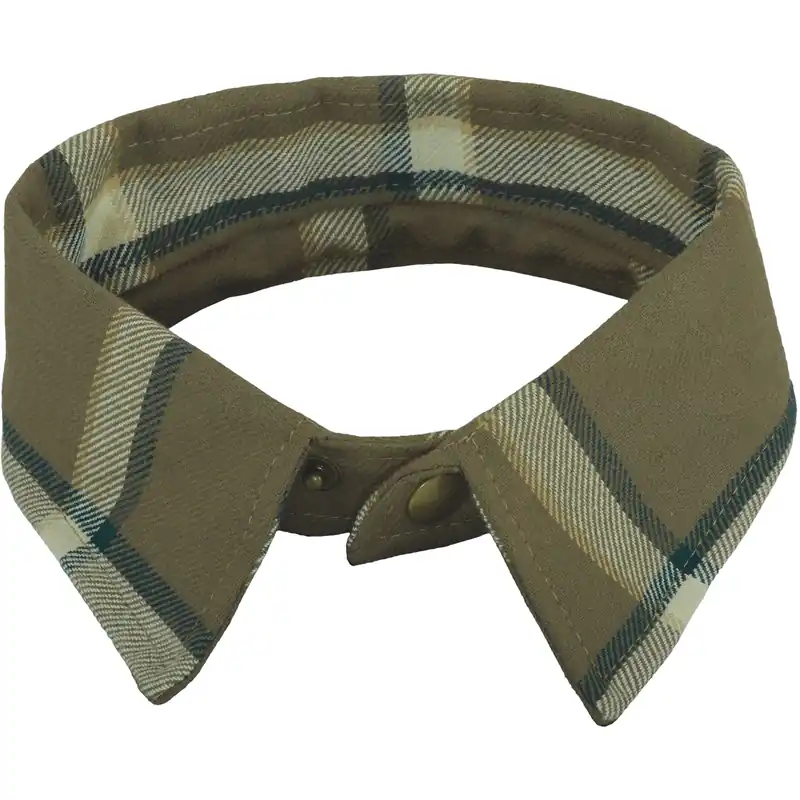 The Furry Friend Shirt Collar - Foliage - Medium