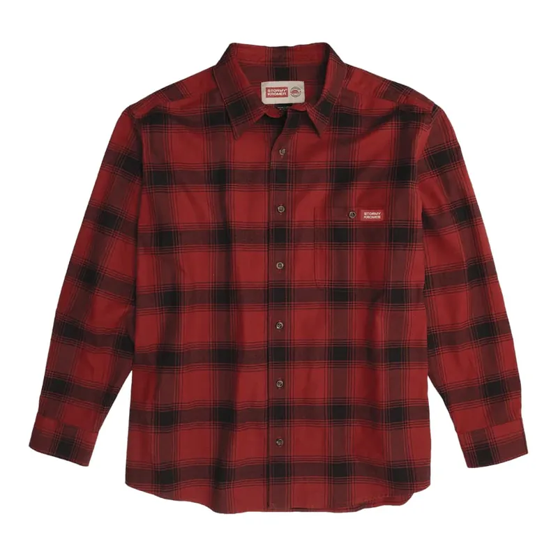 The Flannel Shirt - Red/black Plaid - Small