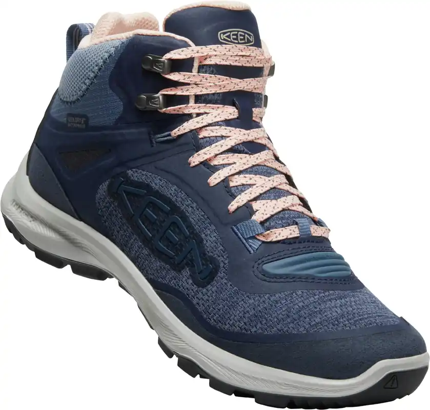 Women‘s Terradora Flex Mid Wp - Vintage Indigo/peachy - 9.5