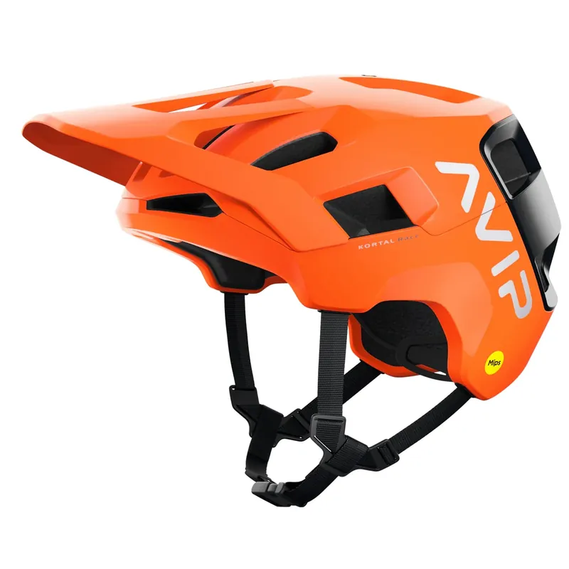 Kortal Race Mips - Fluorescent Orange Avip/uranium Black Matt - XS-S/51-54