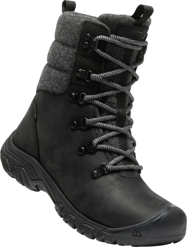 Women‘s Greta Boot Wp - Black/black Wool - 5.5
