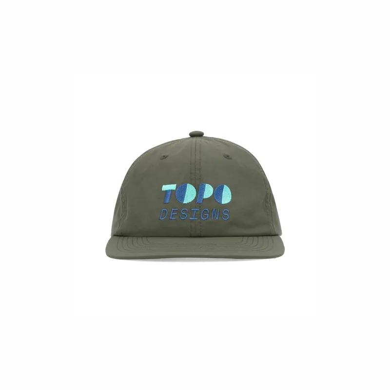 Nylon Ball Cap - Split - Forest