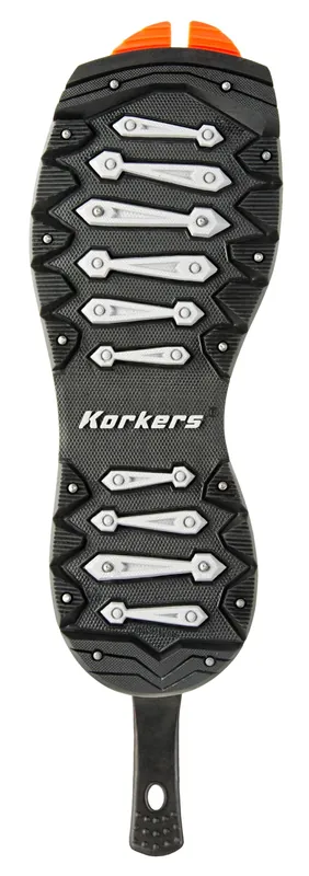 Icetrac Studded Rubber Lug Sole - Acid/oil Resistant - Black/grey - Mens 6.5-7/Womens 8-8.5