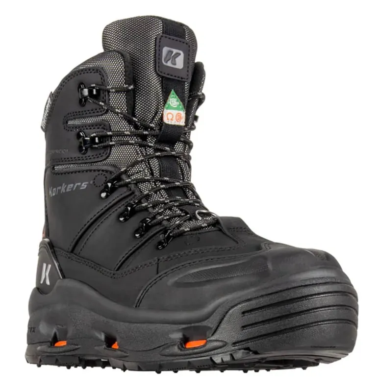 Men‘s Snowjack Pro Safety W/ Ninety Degree Sole - Black - 8