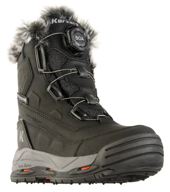 Women‘s Snowmageddon Womens W/ Snowtrac Sole - Black - 7.5