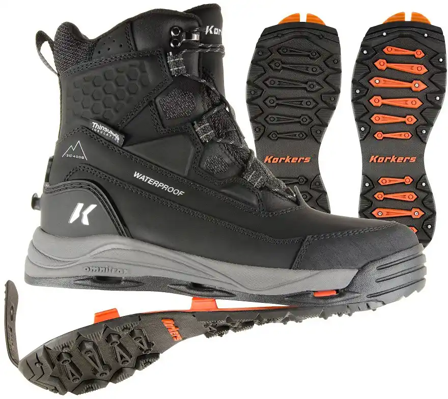 Men‘s Snowmageddon Mens W/ Snowtrac Sole - Black - 8