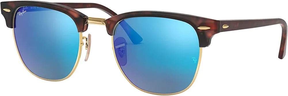 Clubmaster - Sand Havana on Arista Grey/ Mirror Blue - 51mm