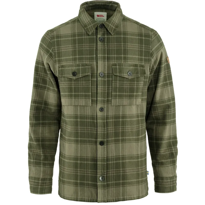 Men‘s Ovik Lite Padded Shirt - Deep Forest-laurel Green - Small