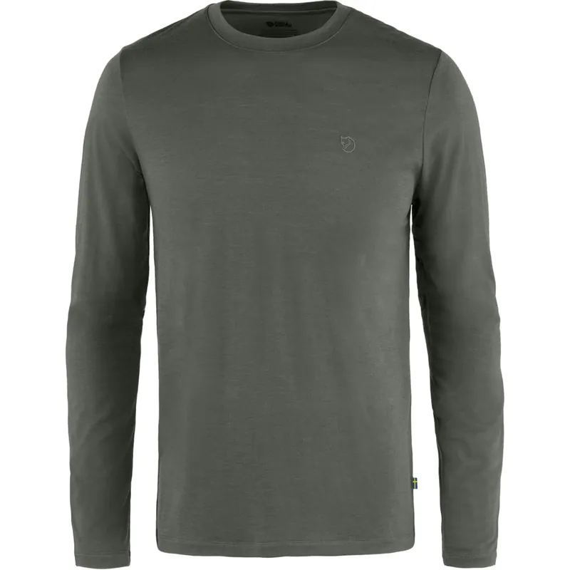 Men‘s Abisko Wool Ls - Basalt - Small