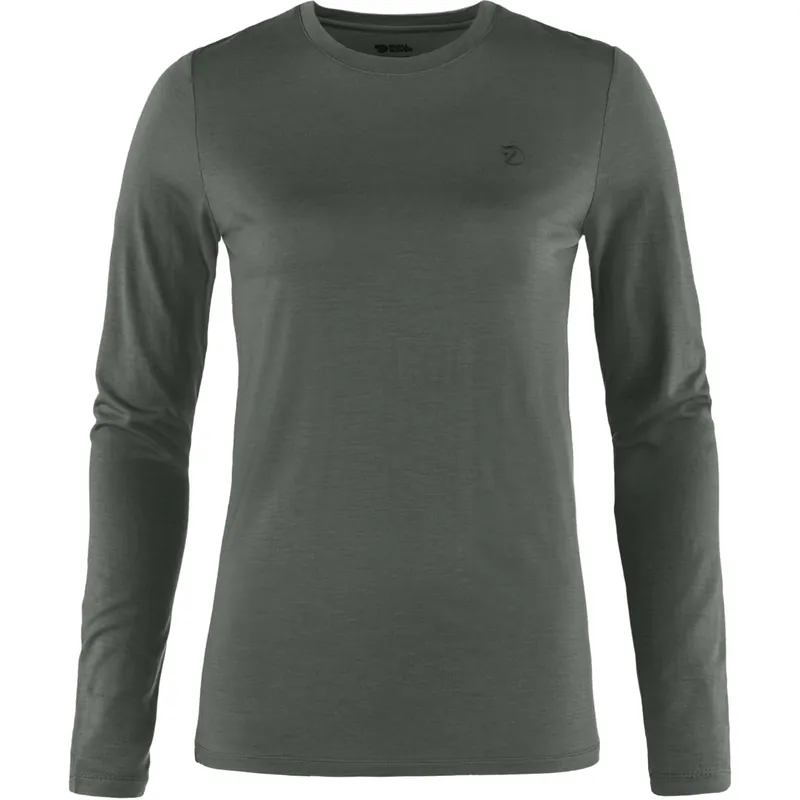 Abisko Wool Ls - Basalt - XS