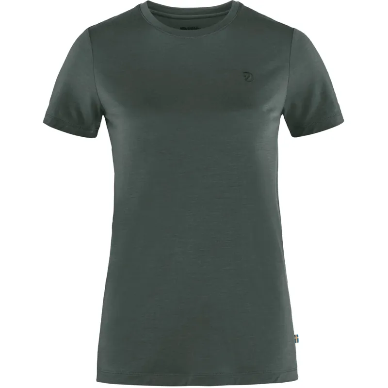 Abisko Wool Ss - Basalt - 2XS