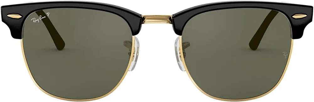 Clubmaster - Black/green Classic G-15 Polarized - 51mm