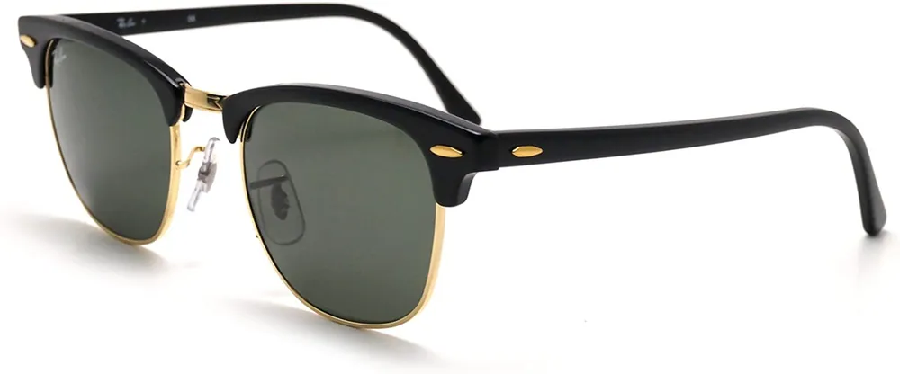 Clubmaster - Ebony Arista/green Classic G-15 - 51mm