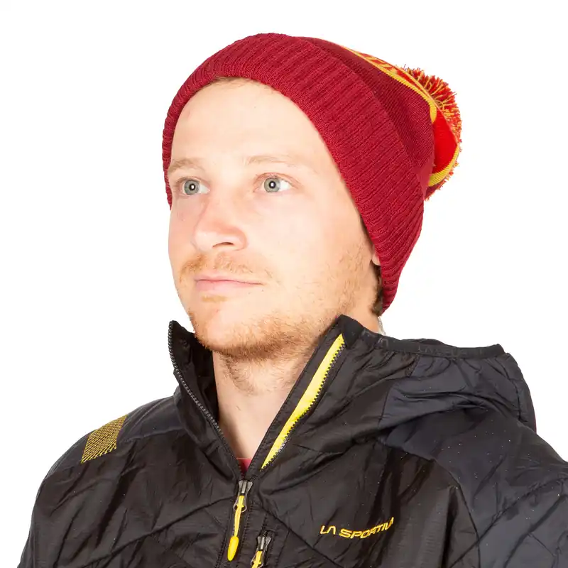Orbit Beanie - Sangria/sunset - Small