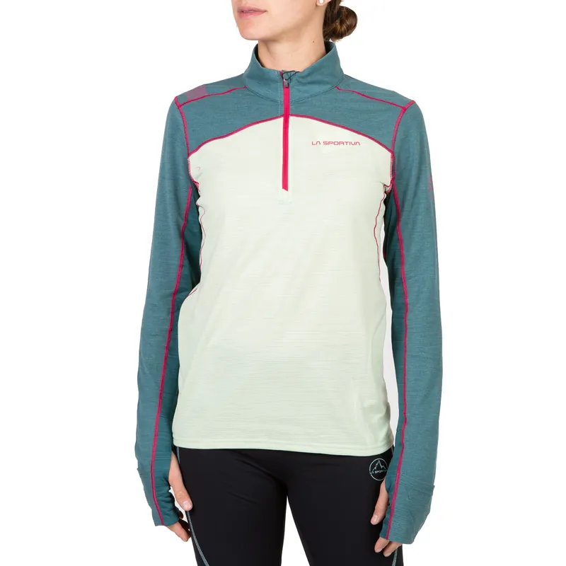 Women‘s Swift Long Sleeve - Celadon/alpine - Small