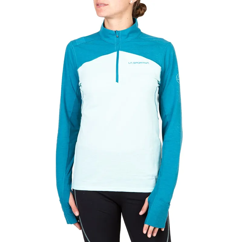 Women‘s Swift Long Sleeve - Turquoise/crystal - rge