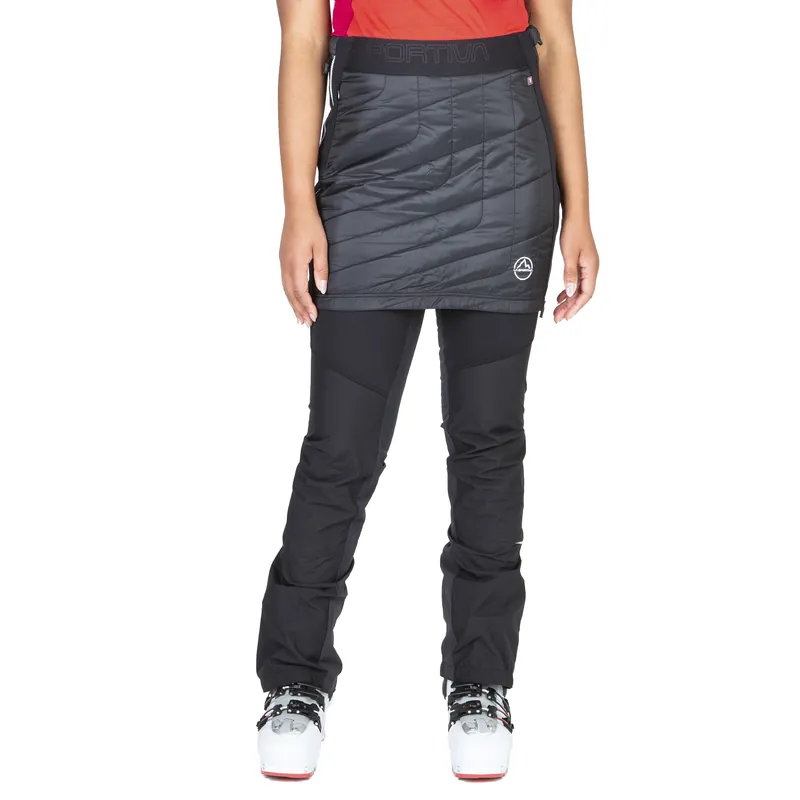 Women‘s Warm Up Primaloft Skirt - Black/white - XS