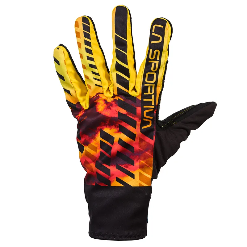 Men‘s Skimo Race Gloves - Black/yellow - Small