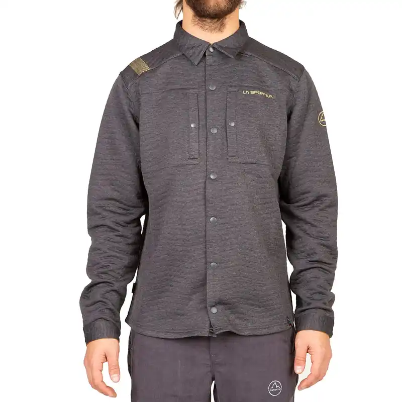 Men‘s Spacer Shirt - Carbon/moss - Small
