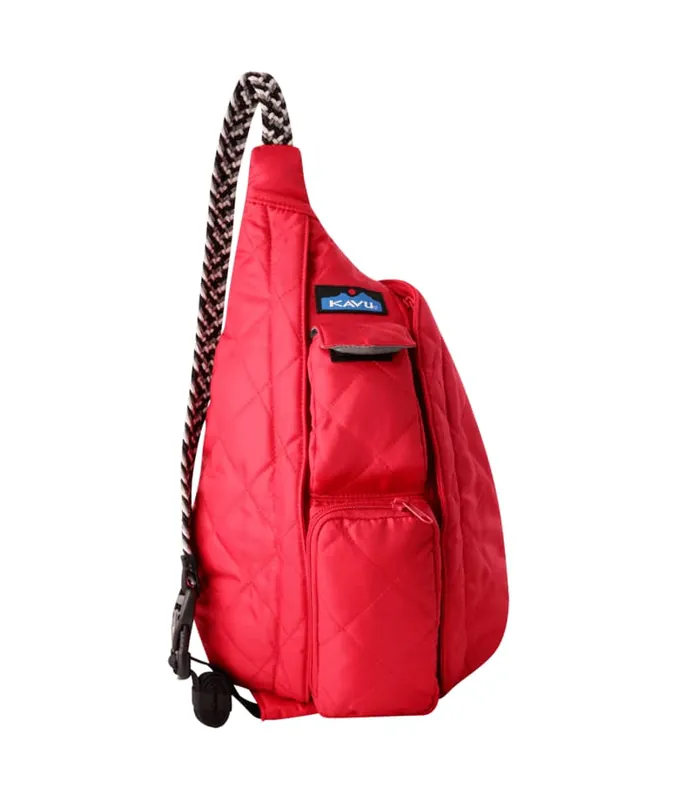 Mini Rope Puff - Scarlet