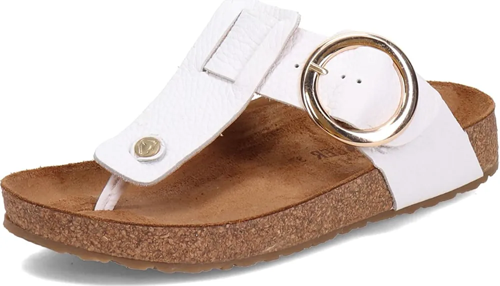 Round Buckle Corinna - Weiss - 36