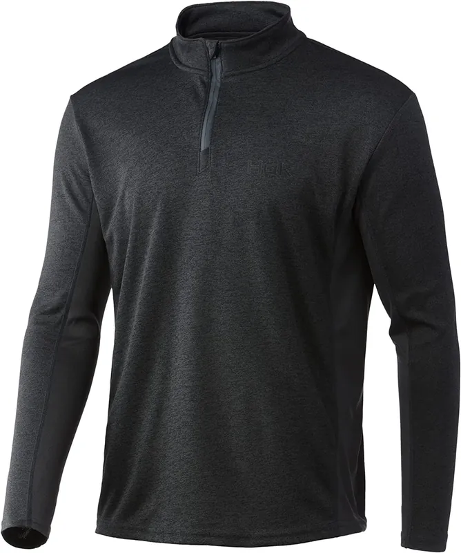 Men‘s Icon X Coldfront 1/4 Zip - Volcanic Ash Heather - Small