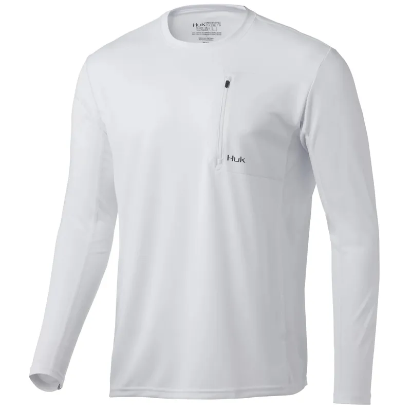 Men‘s Icon X Pocket Ls - White - Small