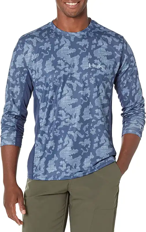 Men‘s Icon X Running Lakes Ls - Sargasso Sea - Small