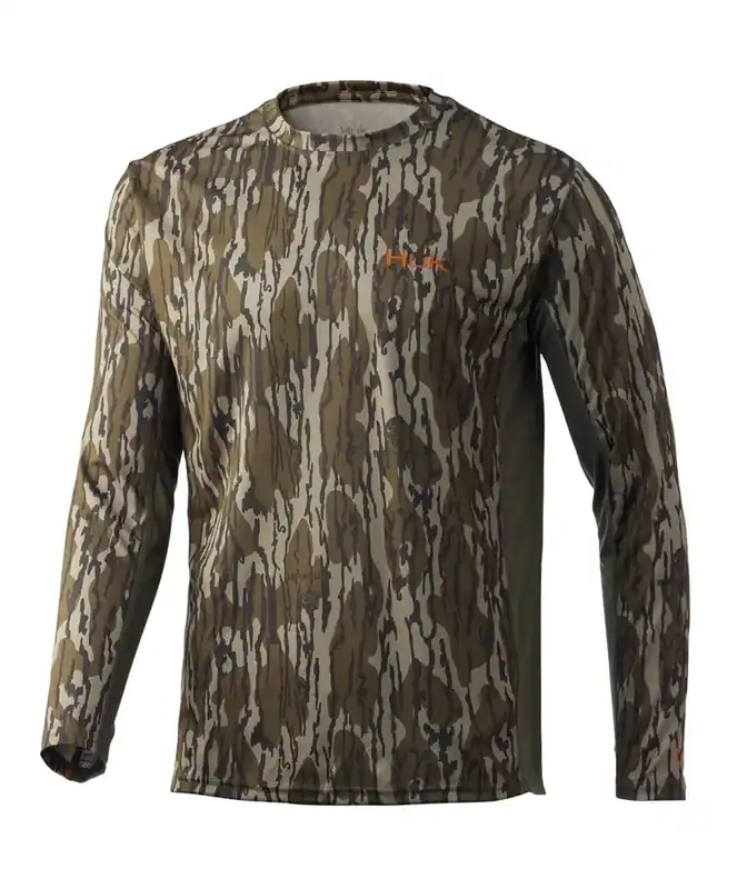 Men‘s Icon X Mossy Oak Bottomland Ls - Mossy Oak Bottomland - Small