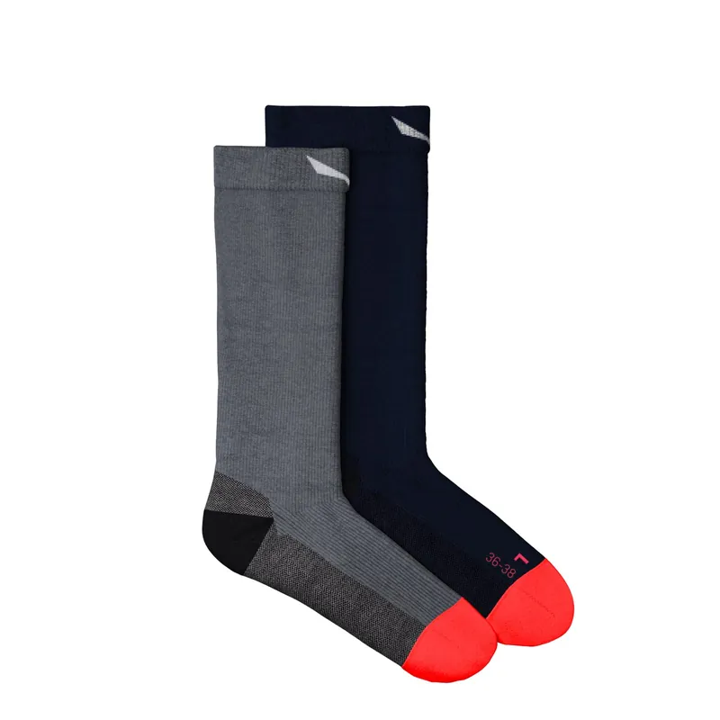 Mtn Trn Am W Crew Sock - Medium Grey Melange/3960/6080 - Large