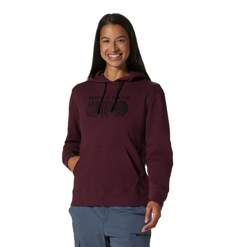 Women‘s Mhw Logo Pullover - Cocoa Red - Large