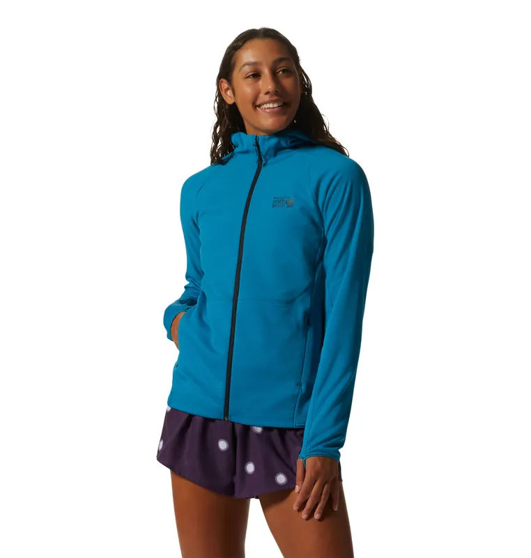 Women‘s Stratus Range Full Zip Hoody - Vinson Blue - Small