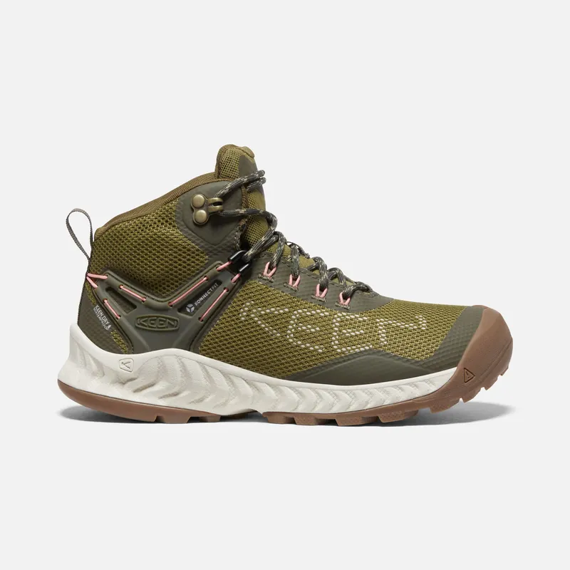 Women‘s Nxis Evo Mid Wp - Olive Drab/birch - 8.5