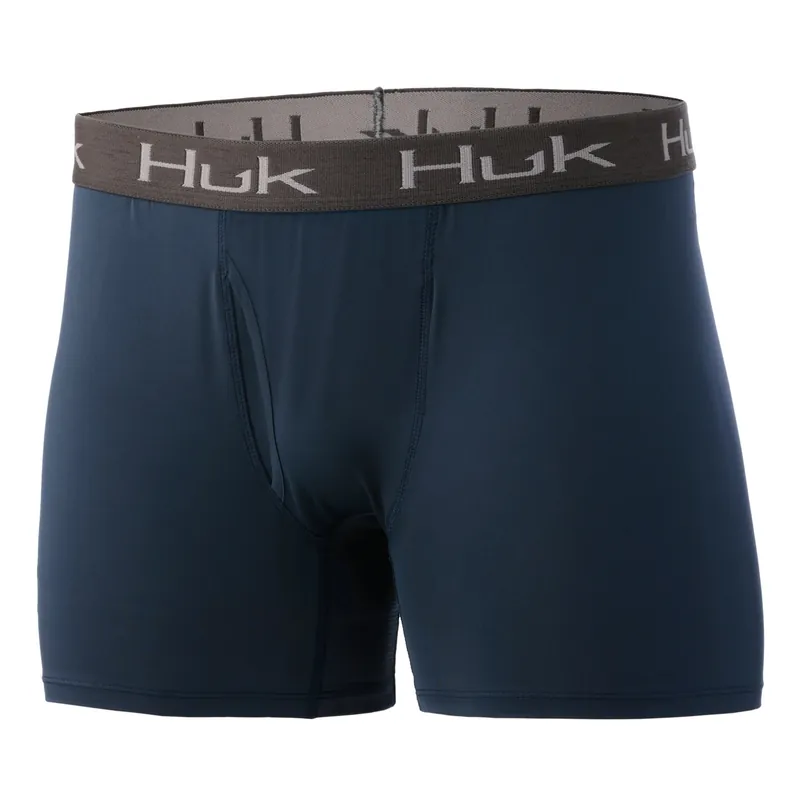Men‘s Solid Boxer Brief - Sargasso Sea - Small