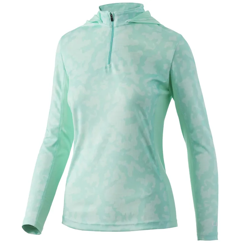 Women‘s Icon X Running Lakes Hoodie - Beach Glass - XS