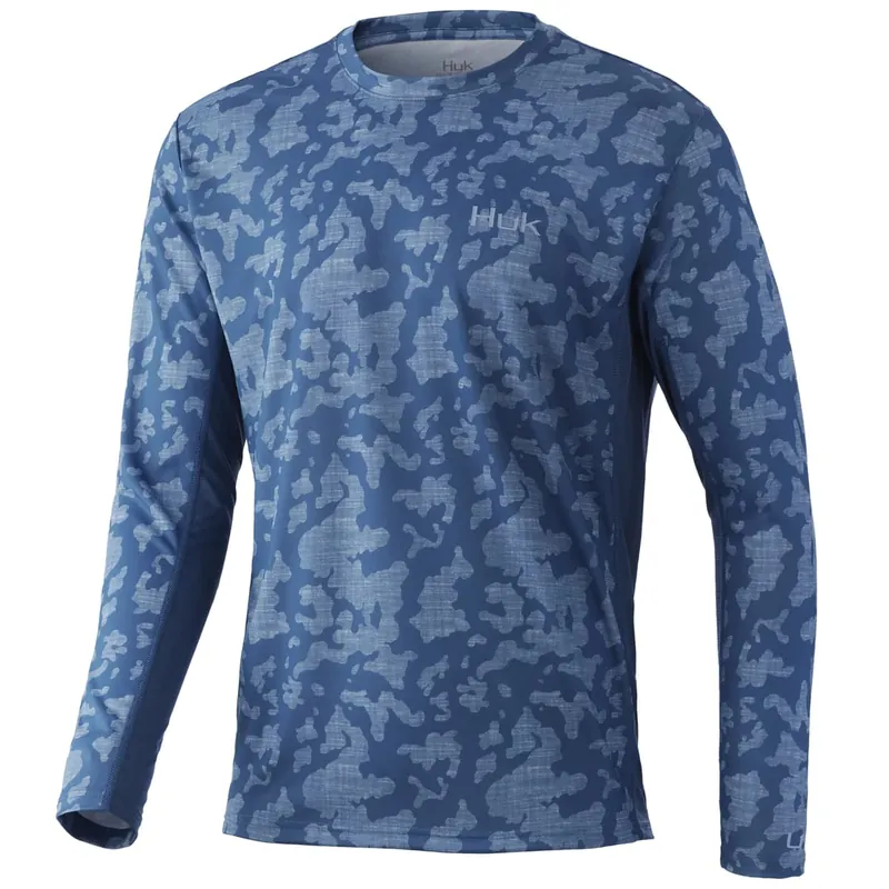 Men‘s Icon X Running Lakes Ls - Titanium Blue - Small