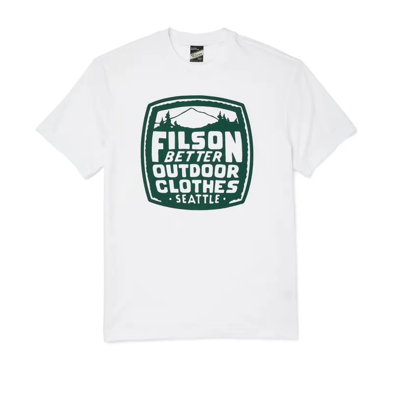 Men‘s Buckshot T-shirt - Bright White Seal - Medium
