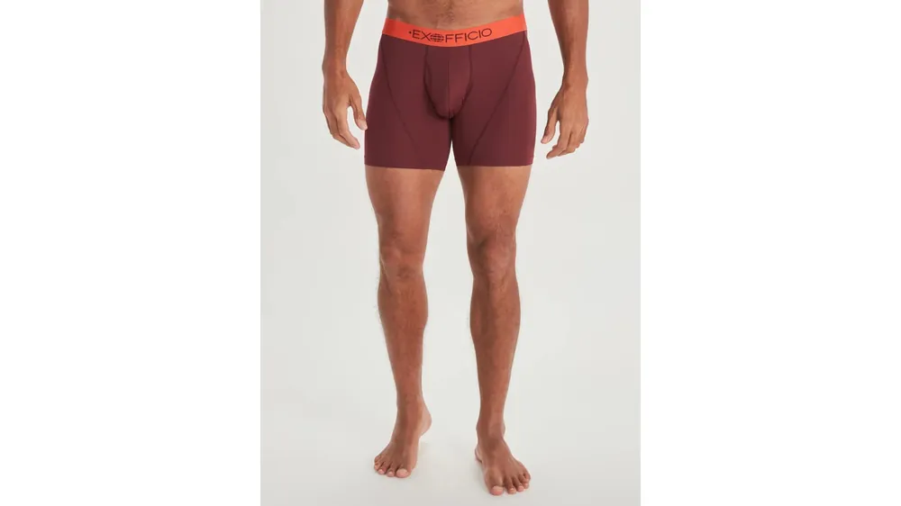 Men‘s Give N Go Sport 2.0 Boxer Brief 6 - Baroque/molten Lava - 2XL