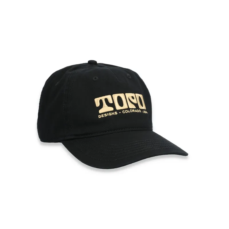 5 Panel Snapback- Stone Age - Black