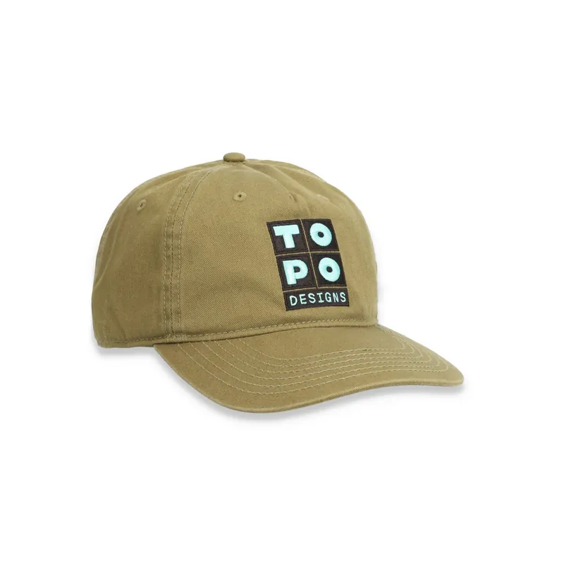 5 Panel Snapback - 4 Square - Olive