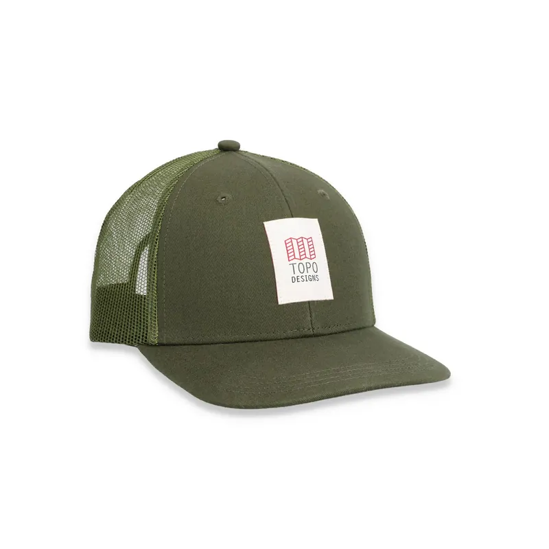 Trucker - Original Logo - Olive