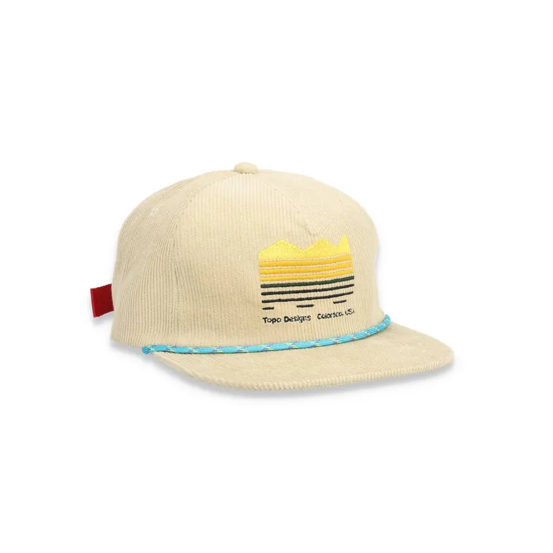 Corduroy Trucker - Strata Map - Tan