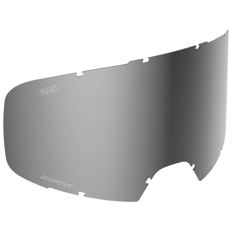 Injected Single Mirror Lens - Smoke Silver - Low Profile