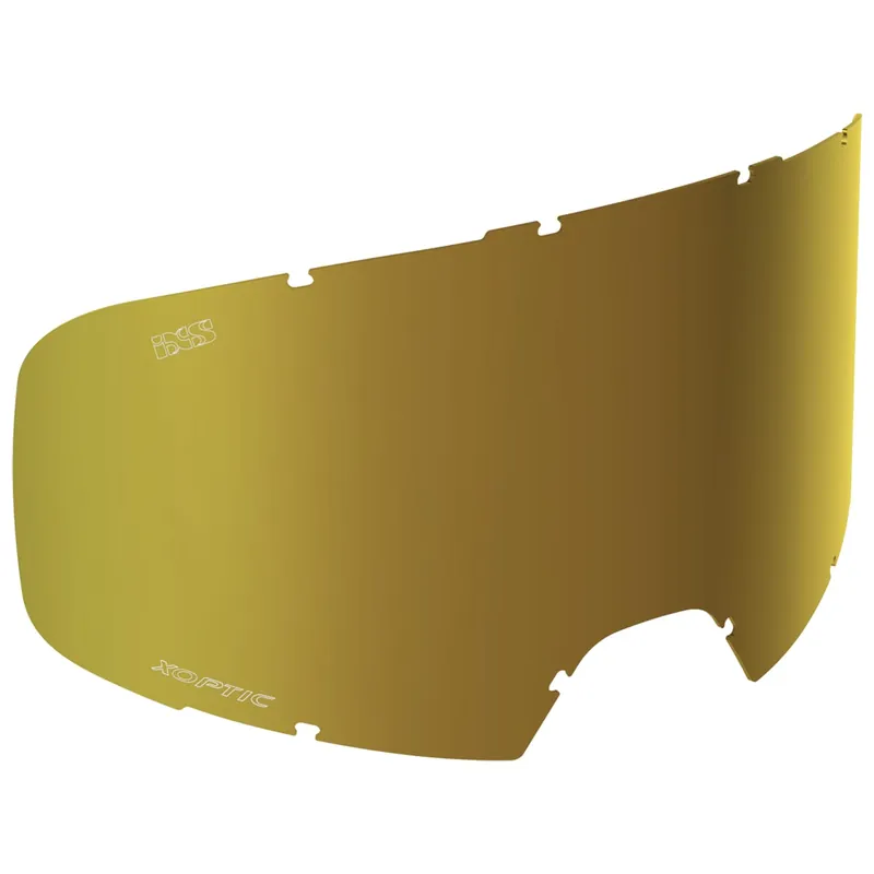 Injected Single Mirror Lens - Smoke Gold - Low Profile